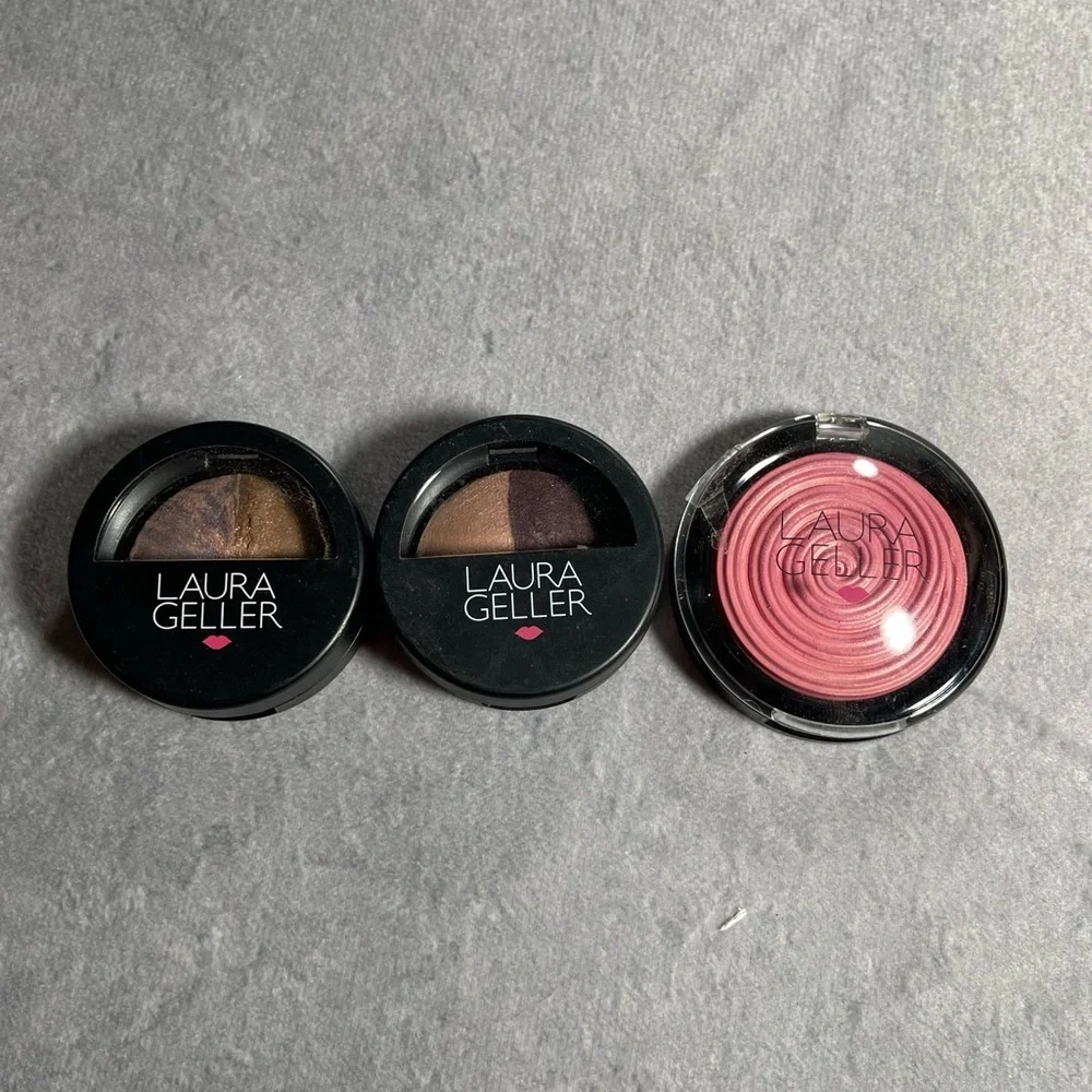 Laura Geller Eyeshadow and Blush Trio NEW